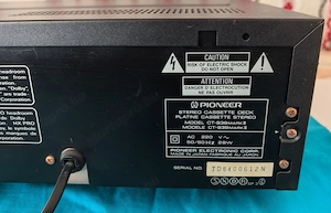 Pioneer CT-939 mark2 deck szervizelve! - kép 6
