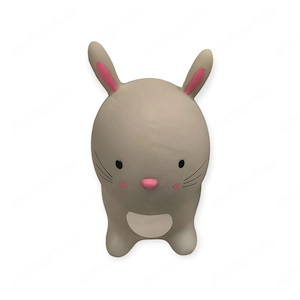 Ugráló nyuszi játék szürke 45 cm - kép 2