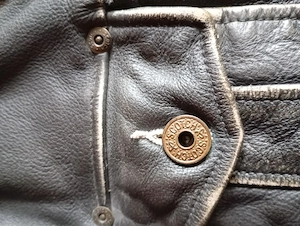 Scotch & Soda bőrdzseki L méretben. - kép 5