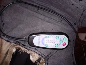 Masszázs betét fotelba javítani motorikusan kiváló 3000ft óbuda használt görgök elektronika távírány - kép 6