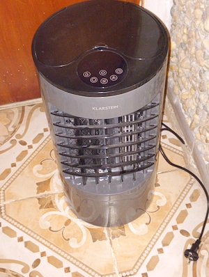 Klarstein Round Shape Air Cooler-Black 45000ft óbuda