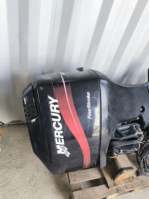 90 LE Mercury 4T külmotor, a hozzá tartozó gázszektorral - kép 6