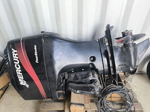 90 LE Mercury 4T külmotor, a hozzá tartozó gázszektorral - kép 8