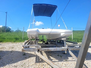 Free Boat E-go típusú katamarán kishajó + 8 LE Yamaha 2T motor - kép 5