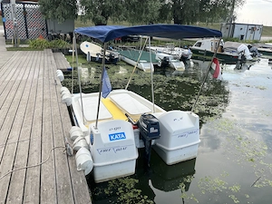 Free Boat E-go típusú katamarán kishajó + 8 LE Yamaha 2T motor - kép 3