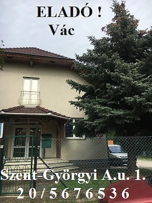 ÁRON ALUL  kétszintes ház Vácon !! 