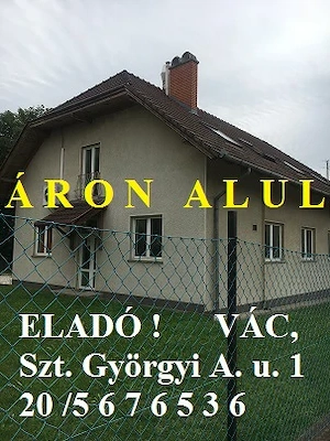 ÁRON ALUL  kétszintes ház Vácon !!  - kép 3