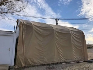 Csővázszerkezetű Ipari Sátor - kép 5