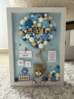 Pompon Memories   egyedi, kézzel készült névre szóló pompon dekoráció - kép 3