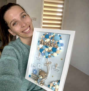 Pompon Memories   egyedi, kézzel készült névre szóló pompon dekoráció