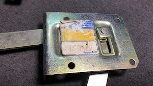 Kertkapu zár, tolózár eladó - kép 9