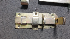 Kertkapu zár, tolózár eladó - kép 5