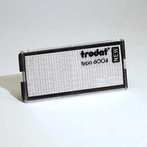 Trodat Typo betűkészlet 6004 bontatlan 4 mm TRODAT 