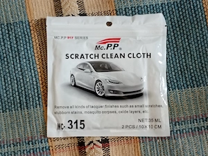 Karceltávolító kendő  3000ft óbuda MC PP BEST SCRATCH CLEAN CLOTH 2PC 10X10 CM LAST ONE 36 50 104 82