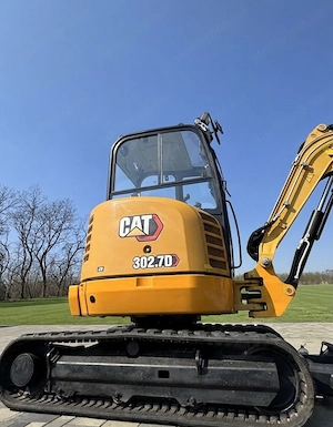 Eladó Caterpillar CAT 302.7DCR mini kotrógép (2  üzemóra, megkímélt állapot - kép 3
