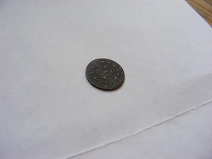 Régi pénz,érme  1868 Bronz Orosz  cári  Böcek - kép 2