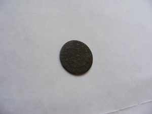 Régi pénz,érme  1868 Bronz Orosz  cári  Böcek - kép 5