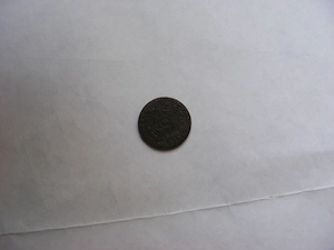 Régi pénz,érme  1868 Bronz Orosz  cári  Böcek - kép 4