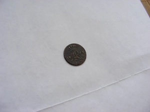 Régi pénz,érme  1868 Bronz Orosz  cári  Böcek