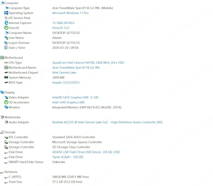 Acer TravelMate Spin B118 N16Q15 - kép 5