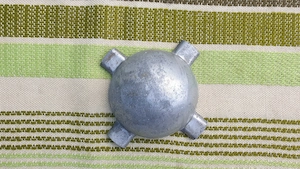 Retró alumínium hamutartó csésze eladó - kép 4