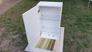 Ikea üvegpolcos faliszekrény eladó - kép 14