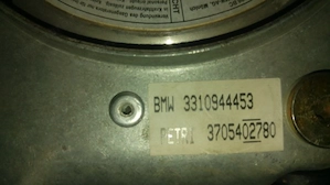 Airbag BMW 5 (E39) kormánylégzsák 3310944453 - kép 3