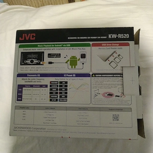 JVC KW-R520 din2 fejegység új - kép 4