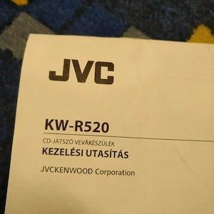 JVC KW-R520 din2 fejegység új - kép 2