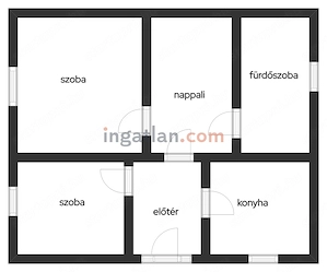 Vidéki vályogház dupla területtel eladó. - kép 14