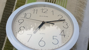 City Time falióra eladó, fehér - kép 11