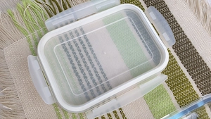 Ikea üveg ételtároló doboz eladó - kép 5