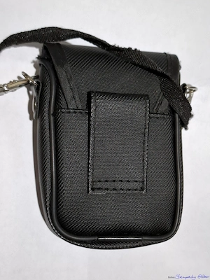 Kompakt, 11x8x4 cm, fekete, kis fényképezőgép tok, Canon, eladó. - kép 2