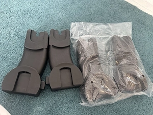 My Babiie MB33 Dani Dyer fekete leopárdmintás tandem babakocsi - kép 2