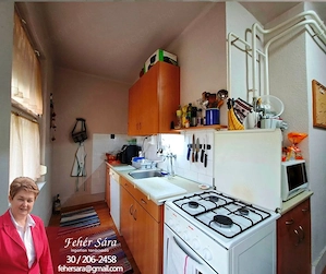 Kecskeméten magasföldszinti téglalakás eladó.