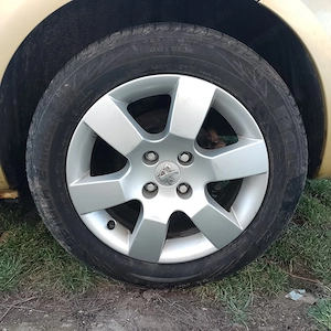 Eladó Peugeot Gyári Alufelni Garnitúra 16 coll. - kép 4