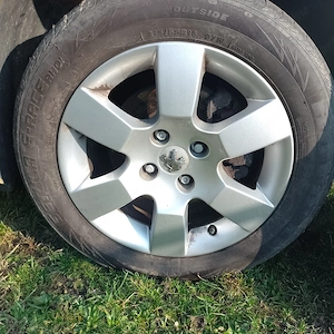 Eladó Peugeot Gyári Alufelni Garnitúra 16 coll. - kép 2