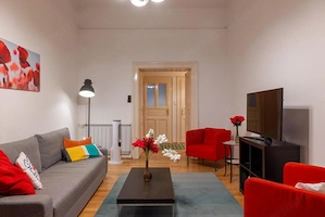 Kiadó Budapest Belvárosában 54 m-es,  berendezett, nappali + 1 hálószobás lakás, június 1-től. - kép 12