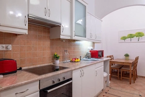 Kiadó Budapest Belvárosában 54 m-es,  berendezett, nappali + 1 hálószobás lakás, június 1-től. - kép 4