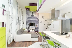 Felújított, galériás lakás a Nyugatinál   34+15 m , csendes, alacsony rezsi - kép 4