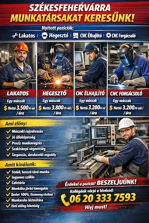 lakatos, hegesztő, CNC élhajlító