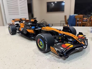 Lego komp. Technic 42228 Mclaren MCL39 F1 Versenyautó 1:8 1675 db Lepin ÚJ - kép 4
