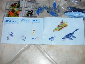 Lego komp. Jurassic World A Mosasaurus Moszaszaurusz támadása Lepin ÚJ - kép 5