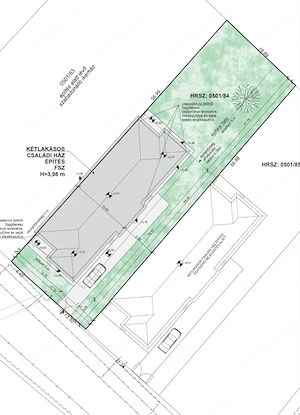 Kiemelkedően jó helyen új építésű iker családi ház eladó.  - kép 5