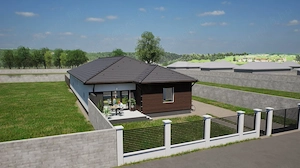 Kiemelkedően jó helyen új építésű iker családi ház eladó.  - kép 2