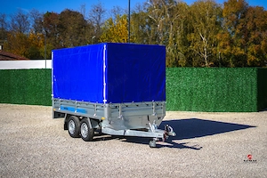 Új extra erős - alsókerekes utánfutó (300x160cm - 2000kg) ponyvaszettel akciósan bruttó 1.778.000 Ft - kép 6