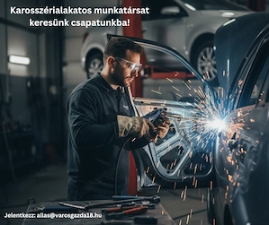 Karosszérialakatos munkatársat keresünk!