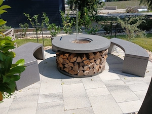 Rendelhető egyedi műkő szalonnasütő a gyártótól - kép 2