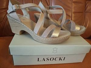 Lasocki magas talpú női szandál eladó csökkentett áron - 40 - kép 2