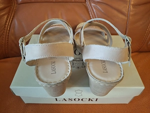 Lasocki magas talpú női szandál eladó csökkentett áron - 40 - kép 3